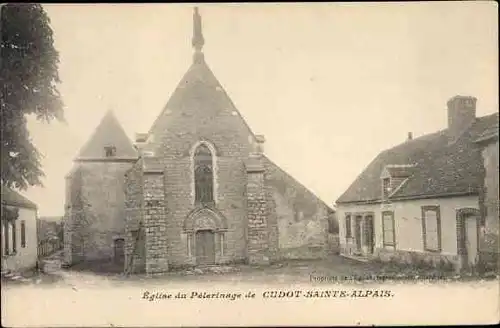 Ak Cudot Ste Alpais, L´Église