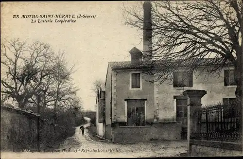 Ak La Mothe Saint Héray Deux Sèvres, La Laiterie