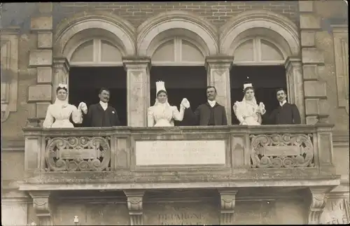 Ak La Mothe Saint Héray Deux Sèvres, Mariage des Rosières