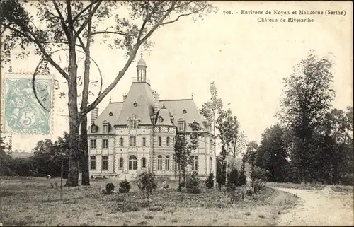 Ak Noyen sur Sarthe, Chateau de Rivesarthe