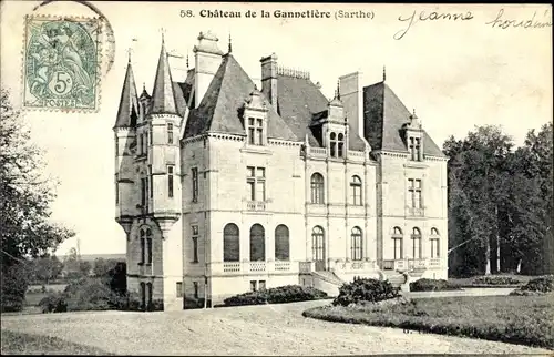 Ak La Gannetiere Sarthe, Le Chateau