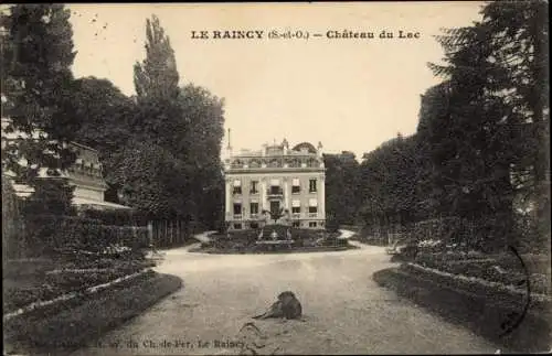 Ak Le Raincy Seine Saint Denis, Château du Lac