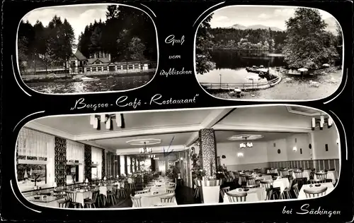 Ak Bad Säckingen am Hochrhein, Bergsee-Café-Restaurant