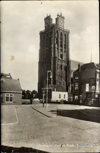 Ak Dordrecht Südholland Niederlande, Grote Kerk