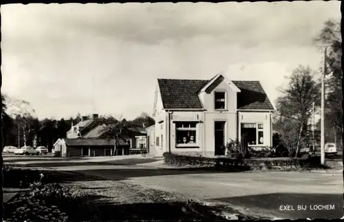 Ak Exel Lochem Gelderland, Dorpgezicht