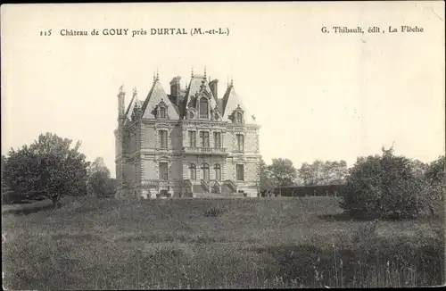 Ak Durtal Maine et Loire, Chateau de Gouy