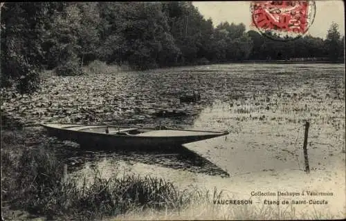 Ak Vaucresson Hauts de Seine, Étang de Saint Cucufa