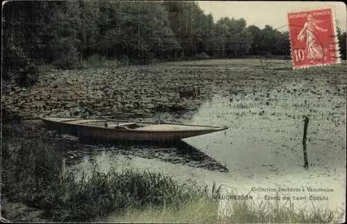 Ak Vaucresson Hauts de Seine, Étang de Saint Cucuta