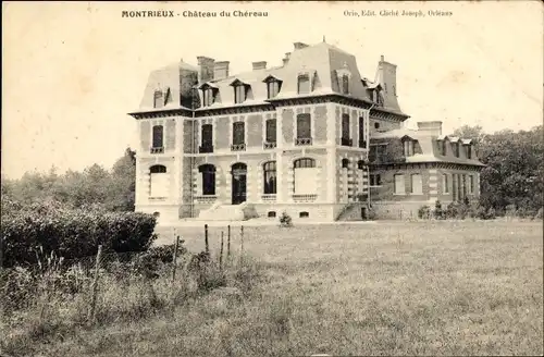 Ak Montrieux Loir et Cher, Château du Chereau