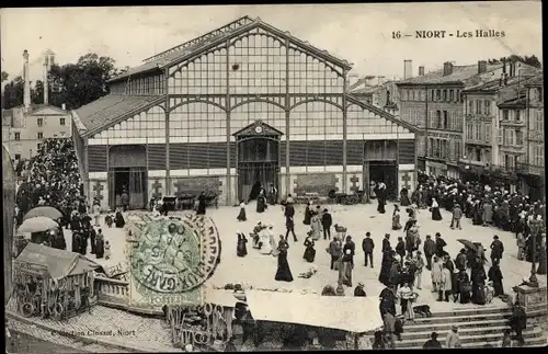 Ak Niort Deux Sèvres, Les Halles