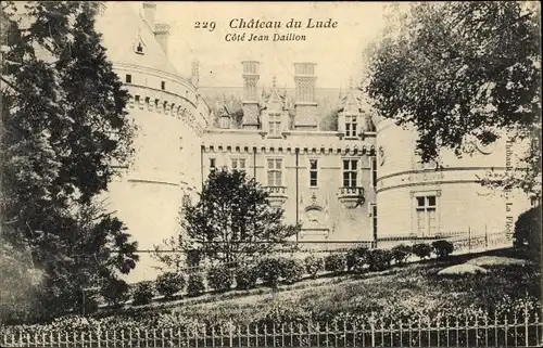 Ak Le Lude Sarthe, Cote Jean Daillon