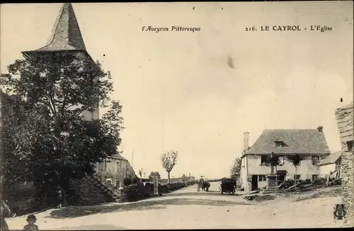 Ak Le Cayrol Aveyron, Eglise