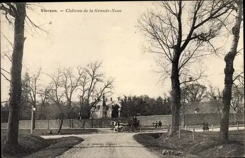 Ak Vierzon Cher, Chateau de la Grande Noue