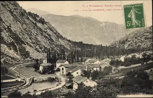 Ak Orgeix Ariege, Vue générale