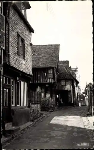 Ak Honfleur Calvados, Maisons, Rue de l´Homme de Bois