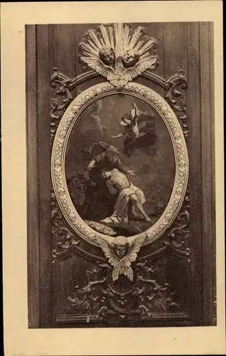 Ak Juaye-Mondaye Calvados, P. Eustache Restout, Figures de l´Eucharistie, Le Sacrifice d´Abraham