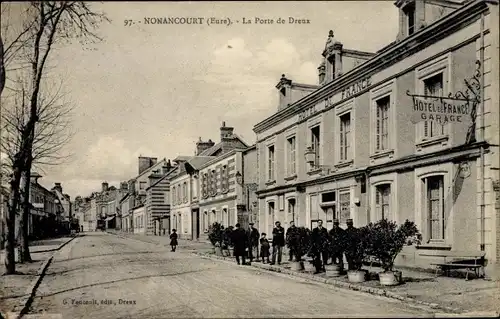 Ak Nonancourt Eure, Porte de Dreux