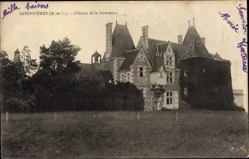 Ak Savennières Maine et Loire, Chateau de la Foresterie