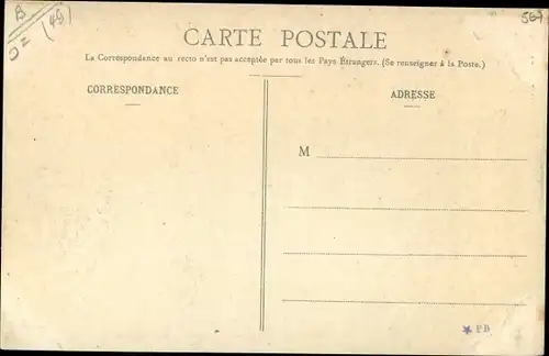 Ak Segré Maine et Loire, Vue de la Chapelle St Joseph