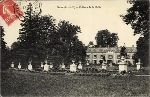 Ak Seur Loir-et-Cher, Château de la Motte