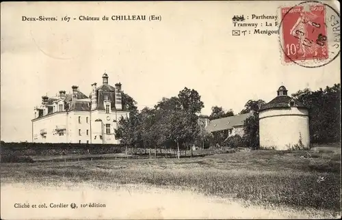 Ak Vasles Deux Sèvres, Château Chilleau