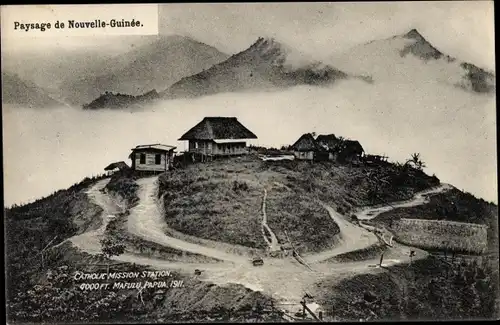 Ak Mafulu Papua Neuguinea, Catholic Mission station 1911