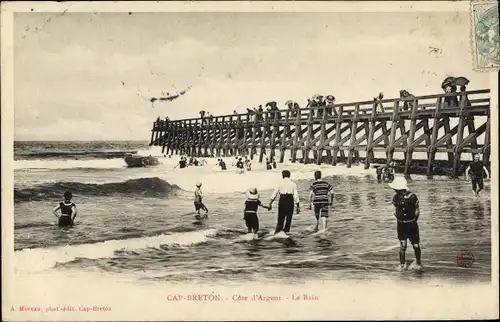 Ak Cape Breton Island Nova Scotia Kanada, Cote d'Argent, Le Bain