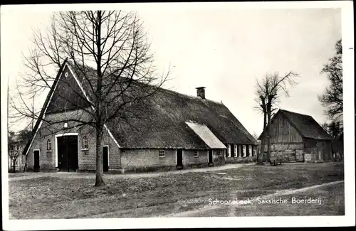 Ak Schoonoord Drenthe Niederlande, Saksische Boerderij