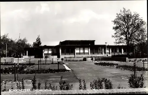 Ak Schoonoord Drenthe Niederlande, Gemeentehuis