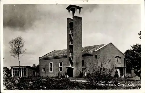 Ak Schoonoord Drenthe Niederlande, Geref. Kerk