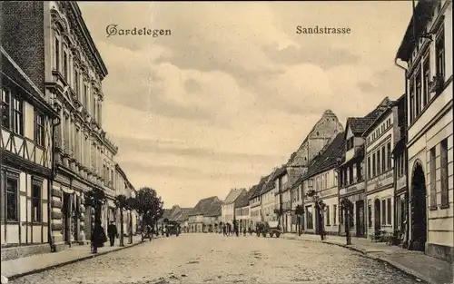 Ak Gardelegen Altmark, Sandstraße