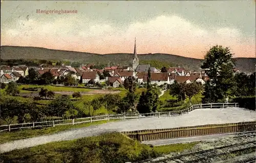 Ak Mengeringhausen Bad Arolsen Hessen, Panorama vom Ort