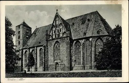 Ak Verden an der Aller, Dom