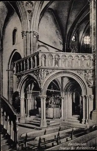 Ak Gelnhausen in Hessen, Inneres der Marienkirche