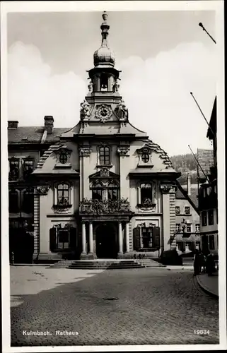 Ak Kulmbach in Oberfranken, Rathaus