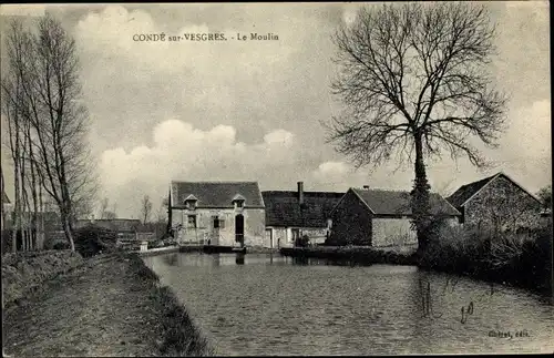 Ak Condé sur Vesgre Yvelines, Moulin