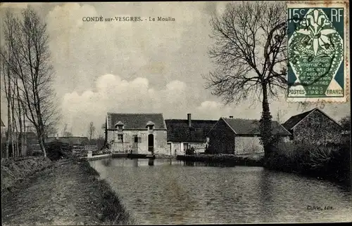 Ak Condé sur Vesgre Yvelines, Le Moulin