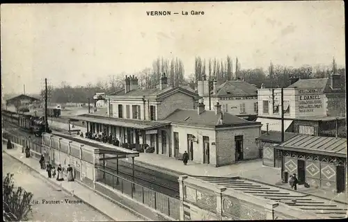 Ak Vernon Eure, la Gare