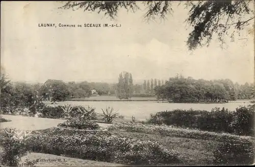 Ak Launay Sceaux d’Anjou Maine et Loire, Vue generale