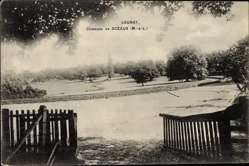 Ak Launay Sceaux d’Anjou Maine et Loire, Vue generale