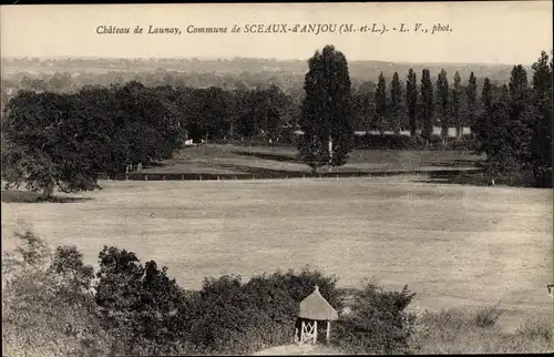 Ak Launay Sceaux d’Anjou Maine et Loire, Vue generale