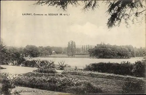 Ak Launay Sceaux d’Anjou Maine et Loire, Vue generale