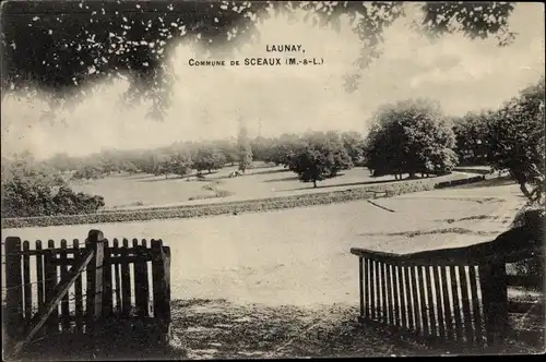 Ak Launay Sceaux d’Anjou Maine et Loire, Vue generale