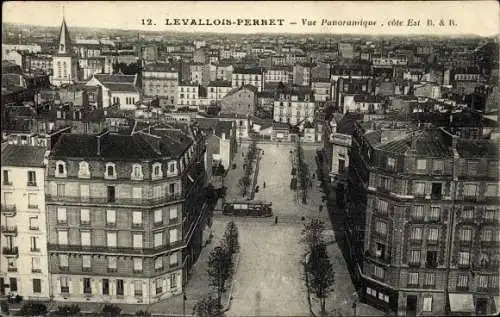 Ak Levallois Perret Hauts de Seine, Panorama