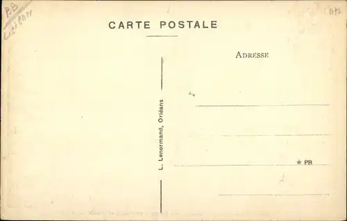 Ak Suèvres Loir-et-Cher, Château des Forges et Clocher de St-Lubin