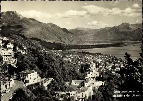 Ak Orselina Tessin Schweiz, Madonna del Sasso