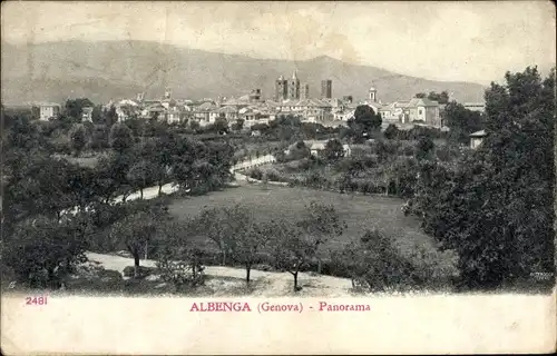 Ak Albenga Liguria, Panorama