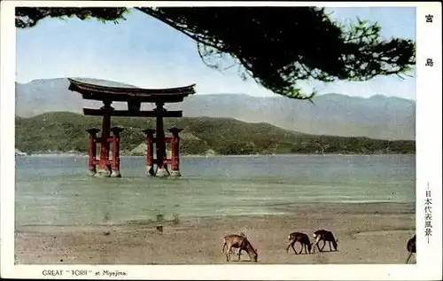 10 alte Ak Japan, verschiedene Ansichten