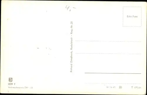 Ak Bad Leutenberg Thüringen, Marktplatz