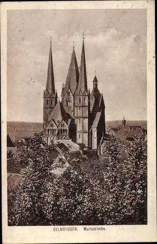 Ak Gelnhausen in Hessen, Marienkirche